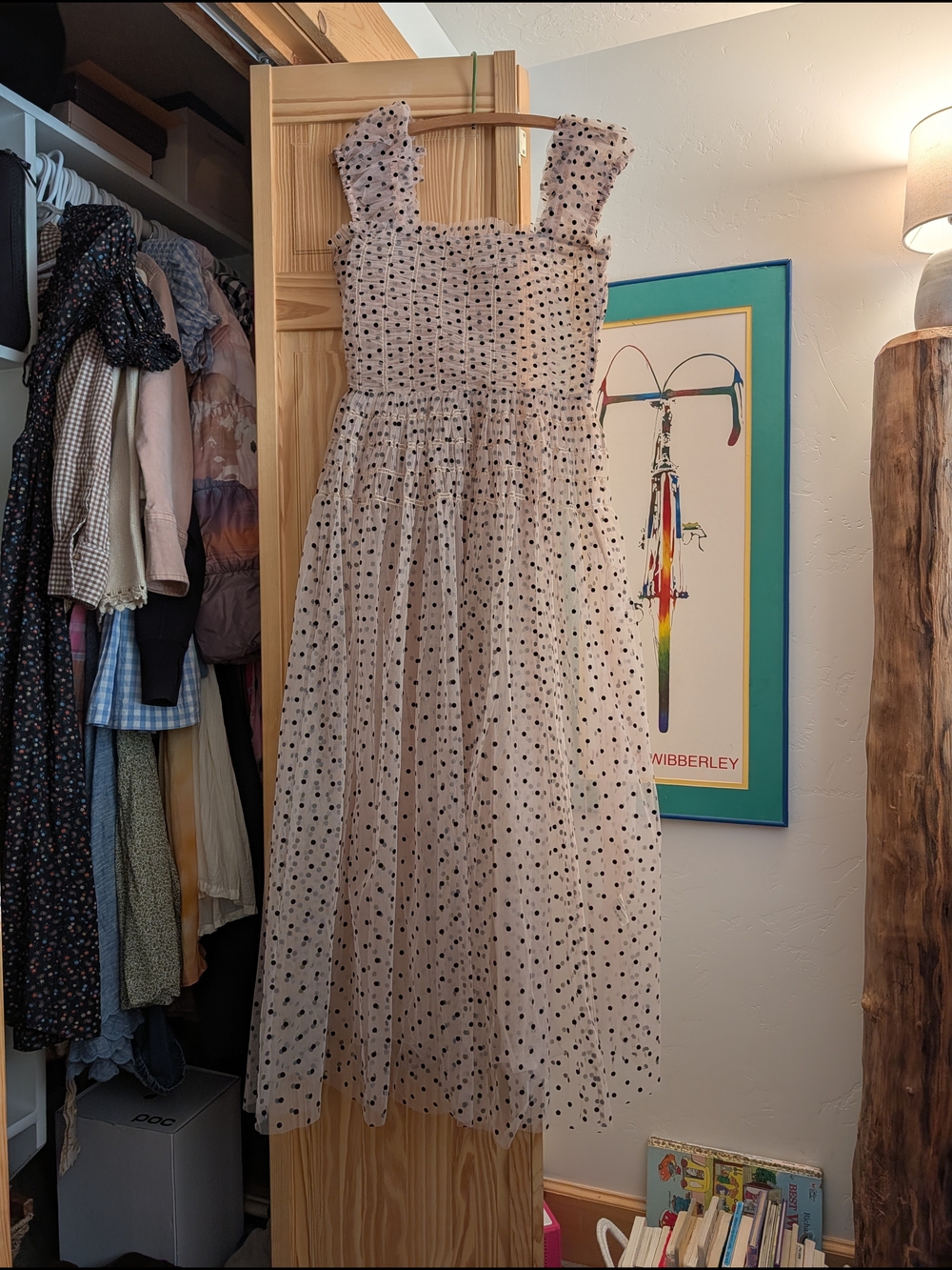 Doen Pameilina Dress Polka Dot Cream XS